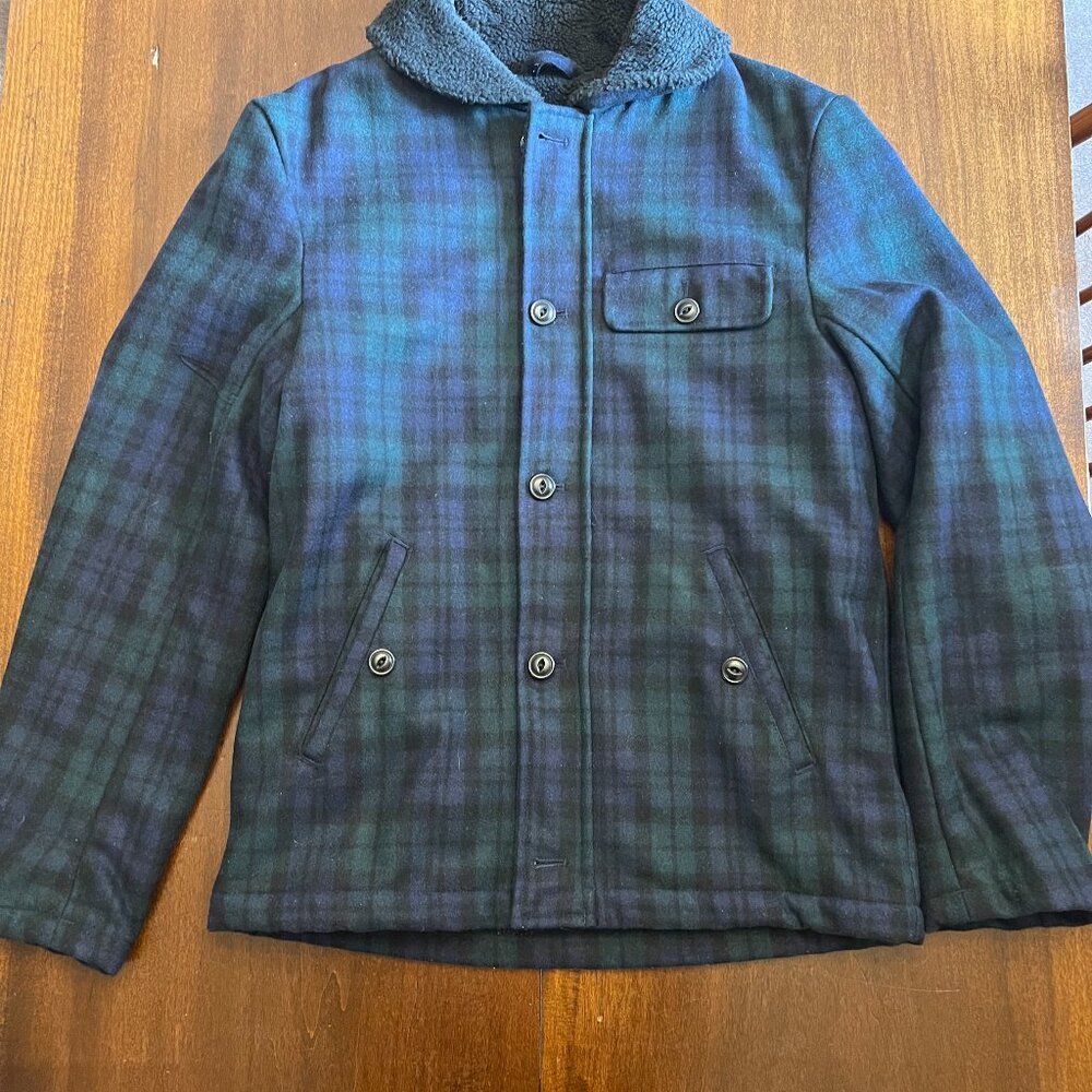LL Bean Signature men's winter coat, size small, fleece lined